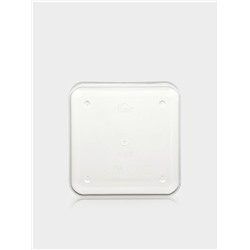 Ёмкость для хранения сыпучих продуктов IDEA «Степ», 500 мл, 10×7 см, пластик, крышка белая