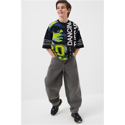 Брюки текстильные джинсовые для мальчиков PLAYTODAY, 1240602