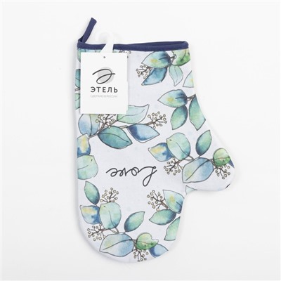 Варежка-прихватка «Flower mood» 20×28 см, саржа, 100% хлопок, ватин 250 г/м²