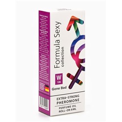 Парфюмерное масло женское с феромонами Formula Sexy Collection Gone Bad W106, 8 мл (по мотивам Good Girl Gone Bad (By Kilian)