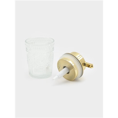 Дозатор для мыла стеклянный, 200 мл