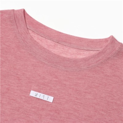 Лонгслив женский MIST, размер onesize, розовый
