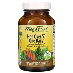 MegaFood, мультивитамины для мужчин старше 55 лет, 60 таблеток