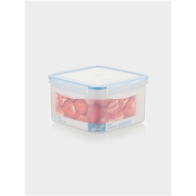 Контейнер для хранения еды Good & Good, 1.25 л, с герметичной крышкой, пластик, прозрачный