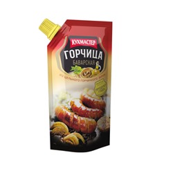 Горчица столовая КУХМАСТЕР "Баварская", 140 г (дой-пак), Горчица «Баварская»