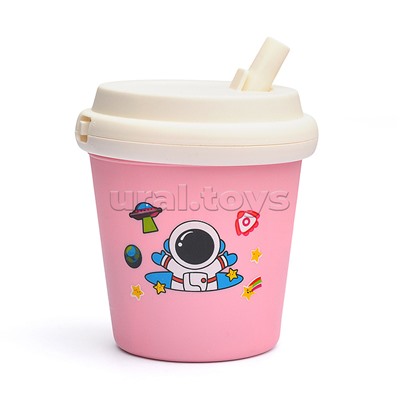 Фонарик-светильник игрушечный "Стакан. Космонавт" в коробке