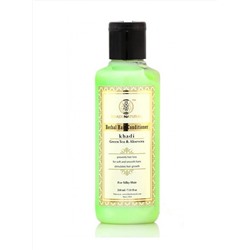 Khadi Natural Кондиционер для волос "Зеленый чай + Алоэвера" 210мл