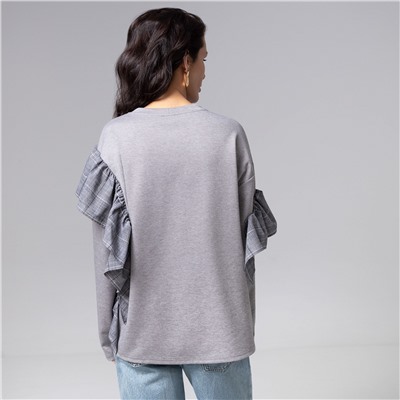 Лонгслив в стиле пэчворк, Гардеробная магия