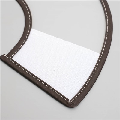 Ветеринарный воротник «Пижон №3», обхват шеи 22.5 см, высота 11 см