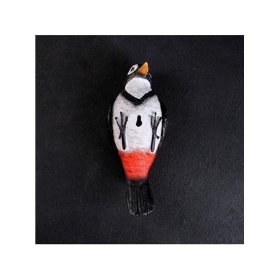 Садовая фигура из полистоуна «Дятел», подвесная, 10.5×9×23.5 см