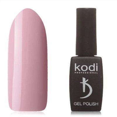 Kodi Гель-лак Пастельный розовый, без перламутра и блесток, плотный, 8 мл 11851