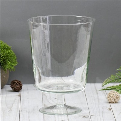 Ваза «Каркаде-1», 1.8 л, 22×16 см, стекло, прозрачная