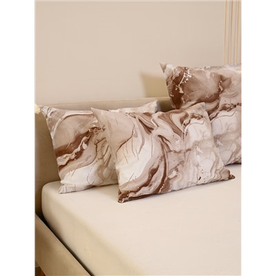 Комплект наволочек бязь люкс - Мрамор