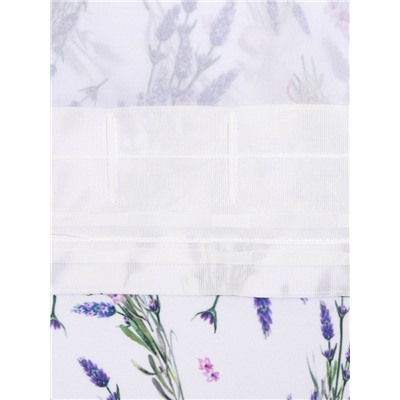 Комплект штор для кухни с подхватами Lavender, 145×180 см-2 шт., 100% п/э