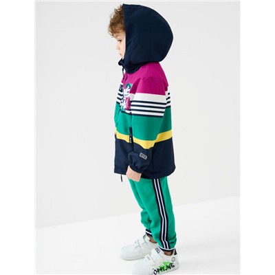 Куртка текстильная с полиуретановым покрытием для мальчиков (ветровка)