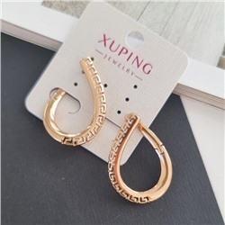 Серьги коллекция "Xuping" , покрытие: позолота, Х000446982, арт.001.650