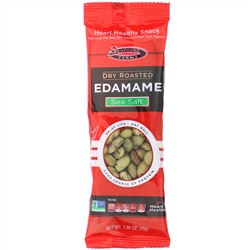 Seapoint Farms, Dry Roasted Edamame, Sea Salt, 12 Packs, 1.58 oz (45 g) Each