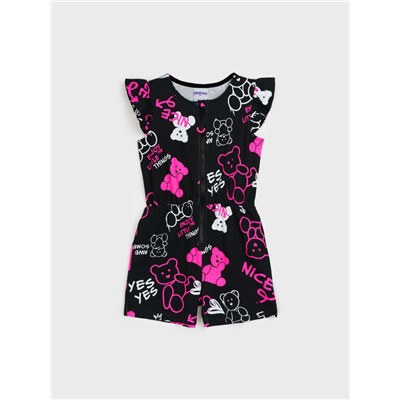 Комбинезон трикотажный для девочек