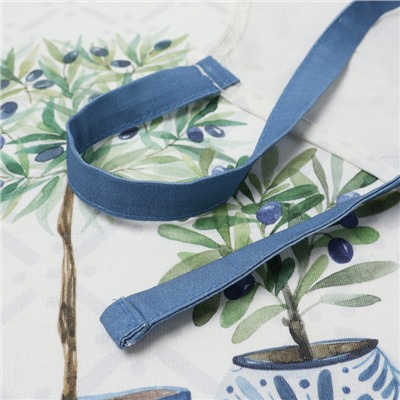 Фартук «Этель» Olives, 60×70 см, 100% хлопок, репс 220 г/м²