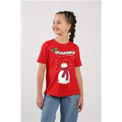 Фуфайка (футболка) для девочки Карнавал-1