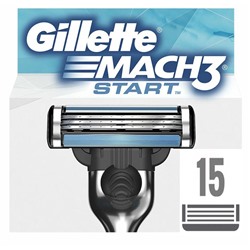 Кассеты для бритвы Dʤɪˈlett МАК-3 Sport/Start (15 шт.)