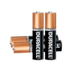 Батарейка DURACELL BASIC ААА 1.5V/LR03 (4 шт.) (Щелочной элемент питания)