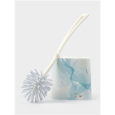 Ёршик для унитаза «Акварель», 11.5×11.5×35.5 см, с подставкой