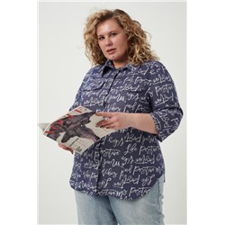 Рубашка женская 83605 (Индиго)