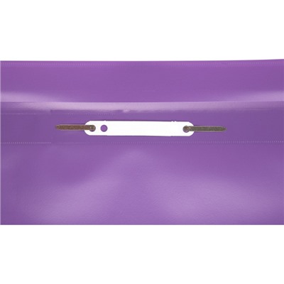 Скоросшиватель А4 пластиковый  фиолетовый 0,18мм 4018 inФОРМАТ