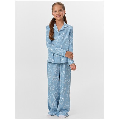 КОМПЛЕКТ ДЛЯ ДЕВОЧЕК (РУБАШКА, БРЮКИ) 567754