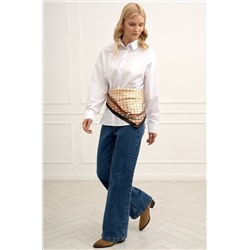 Женская нарядная рубашка с длинным рукавом Happyfox