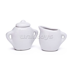 Набор творческая мастерская "Раскрась посудку" в коробке