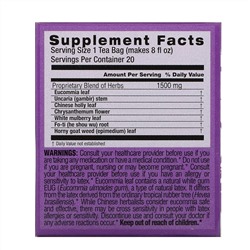 Triple Leaf Tea, Артериальное давление, 20 чайных пакетиков, 1,06 унц. (30 г)