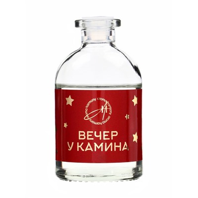 Новогодний ароматический диффузор «Вечер у камина», с открыткой и палочками, для дома, 50 мл