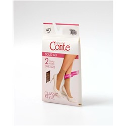 Полиамидные CONTE SOLO 40  Носки женские