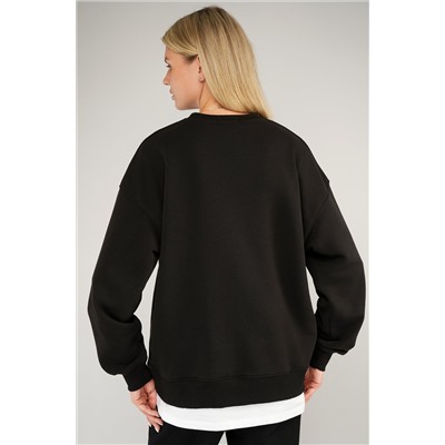 Женский свитшот из футера трехнитки Happyfox