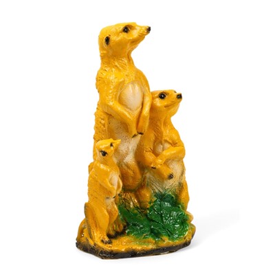 Садовая фигура из гипса «Суррикаты», 36.5×14×22 см