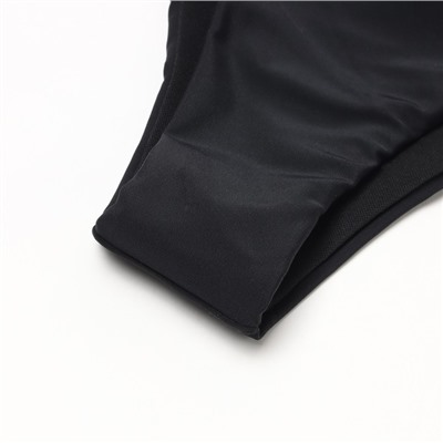 Купальник раздельный на завязках женский MINAKU, чёрный размер 46