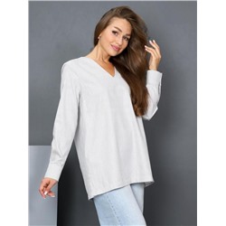 Блузка "Асель" (Серая полоска)