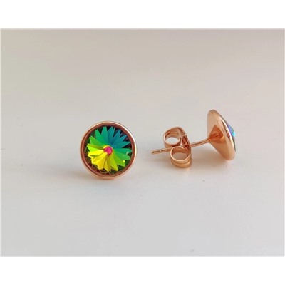 Серьги с кристаллами Swarovski