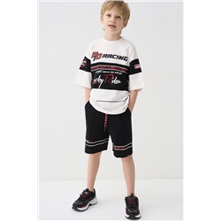 Комплект трикотажный для мальчиков: фуфайка (футболка), шорты PLAYTODAY, 1239866