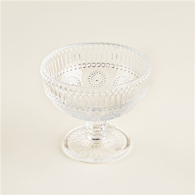 Креманка SL Home «Ларго», 300 мл, 12×10 см, стекло, прозрачная