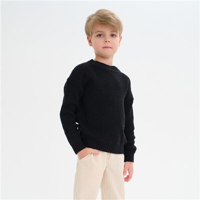 Джемпер детский MINAKU: Casual Collection KIDS, чёрный, рост 98 см