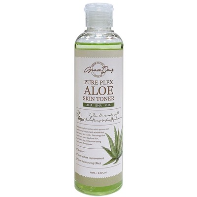 Grace Day Увлажняющий тонер с экстрактом алоэ Pure Plex Aloe Skin Toner
