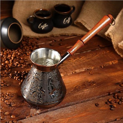 Турка для кофе «Ромашка», 600 мл, медь