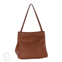 Сумка женская кожаная 9356-33VG brown Vitelli Grassi в Новосибирске