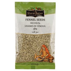 Фенхель семена Fennel Seeds (Sounf) Bharat Bazaar 100 гр.