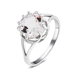 Кольцо, горный хрусталь, СПН05