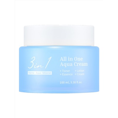 Dr.MeLoSo Крем для лица с морской водой и минералами / All in One Aqua Cream, 100 мл