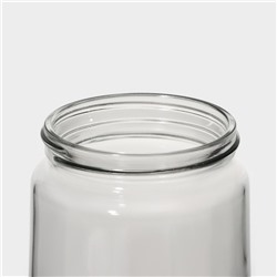 Кувшин Renga «Дэйзи», 1.5 л, 10×29 см, с пластиковым фильтром, стекло, прозрачный